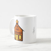Alte Schule Kaffeetasse (Vorderseite Links)