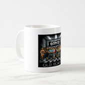 Alte Schule Kaffeetasse (Vorderseite Links)