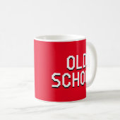 ALTE SCHULE KAFFEETASSE (VorderseiteRechts)