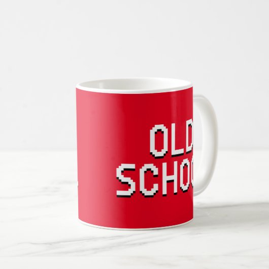 ALTE SCHULE KAFFEETASSE (VorderseiteRechts)