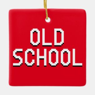 ALTE SCHULE KERAMIKORNAMENT