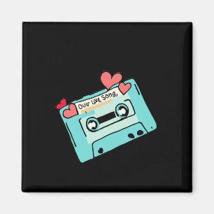 Alte Schule Mixtape Aufkleber Magnet