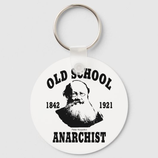 Alte Schule — Peter Kropotkin Schlüsselanhänger (Vorderseite)
