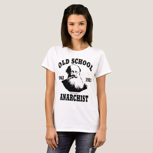 Alte Schule  --  Peter Kropotkin T-Shirt (Vorne ganz)