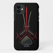 Alte Schule Pinstriping Case-Mate iPhone Hülle (Rückseite)