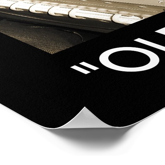 ALTE SCHULE POSTER (Ecke)