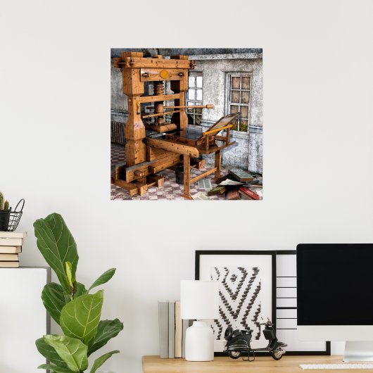 Alte Schule Poster (Heimbüro)