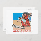 Alte Schule Postkarte (Vorne/Hinten)