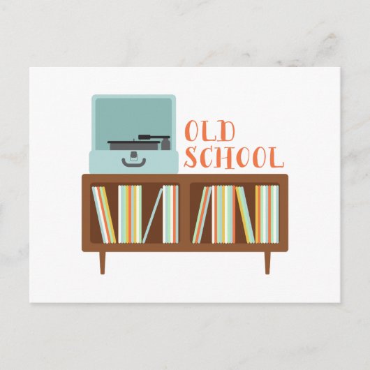 Alte Schule Postkarte (Vorderseite)