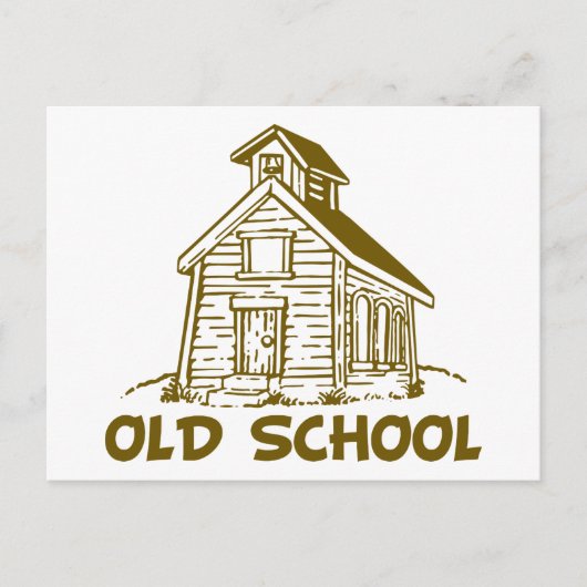 Alte Schule Postkarte (Vorderseite)