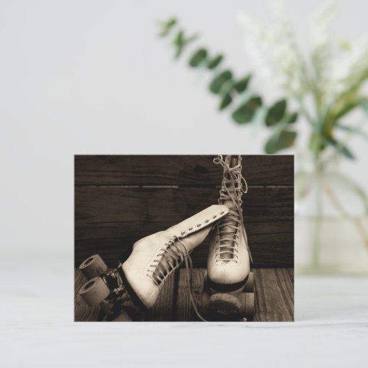 Alte Schule Postkarte (Stehend Vorderseite)