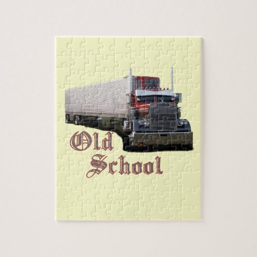 Alte Schule Puzzle (Vertikal)