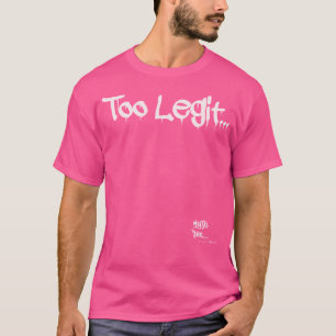 Alte Schule Rap Hip Hop Merch zu Legit Zitat 90er T-Shirt