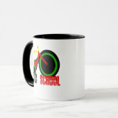 Alte Schule Tasse (Vorderseite Links)