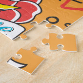 Alte Schule Tattoo: Niedlich nahtlos Puzzle (Seite)