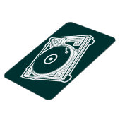 Alte Schule Wachs / Turntable Magnet (Linke Seite)