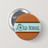 Alte Schulfahrrad-Penny-Farthing Button (Vorne & Hinten)