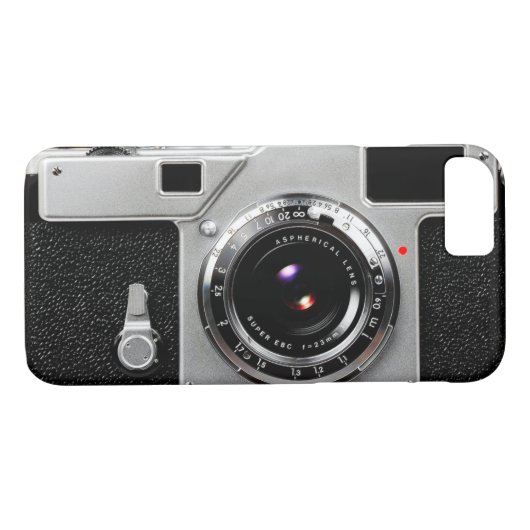 Alte Schulfilm-Kamera Case-Mate iPhone Hülle (Rückseite (Horizontal))