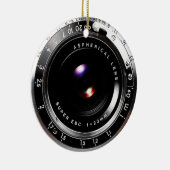 Alte Schulfilm-Kamera Keramik Ornament (Rechts)