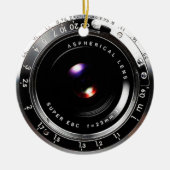 Alte Schulfilm-Kamera Keramik Ornament (Vorne)