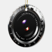 Alte Schulfilm-Kamera Keramik Ornament (Links)