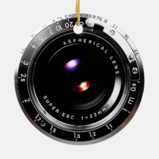 Alte Schulfilm-Kamera Keramik Ornament