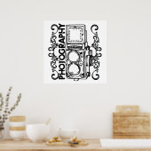 Alte Schulfotografie Poster (Küche)