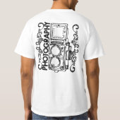 Alte Schulfotografie T-Shirt (Rückseite)