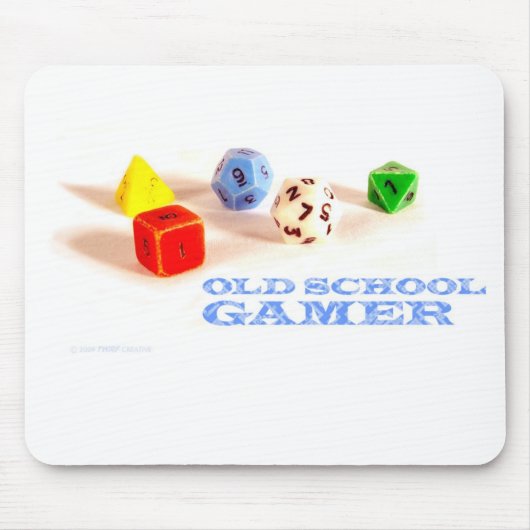Alte SchulGamer • Mousepad (Vorne)