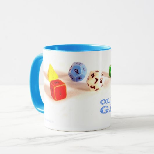 Alte SchulGamer • Tasse (Vorderseite Links)