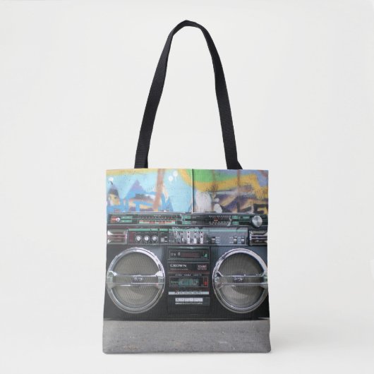 Alte SchulGhettoblaster-Radio-Tasche Tasche (Vorderseite)