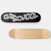 Alte SchulGraffiti Skateboard (Horizontal)