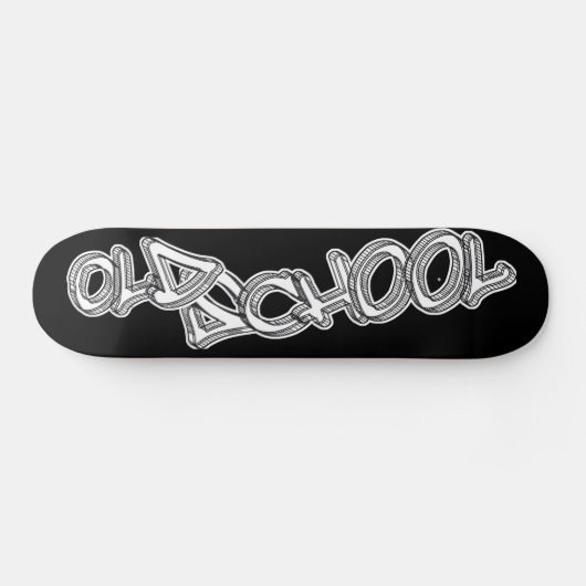 Alte SchulGraffiti Skateboard (Horizontal)