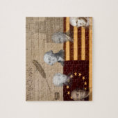 ALTE SCHULGründerväter Puzzle (Vertikal)