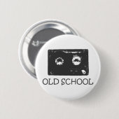 Alte Schulkassette! Button (Vorne & Hinten)