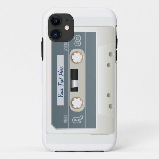 Alte Schulkassette iPhone 5 Abdeckung Case-Mate iPhone Hülle (Rückseite)