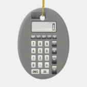 alte Schulklassikertaschenrechner Keramikornament (Vorne)