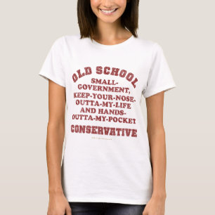 Alte Schulkonservativer T-Shirt