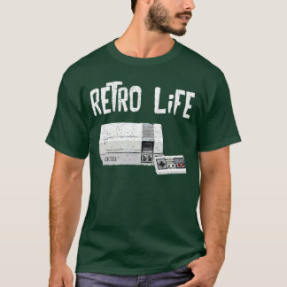 Alte Schulkonsole Gaming-Art Vintage-Gaming vinta T-Shirt