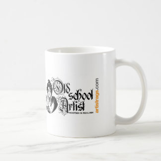 Alte Schulkünstler-Tasse Kaffeetasse