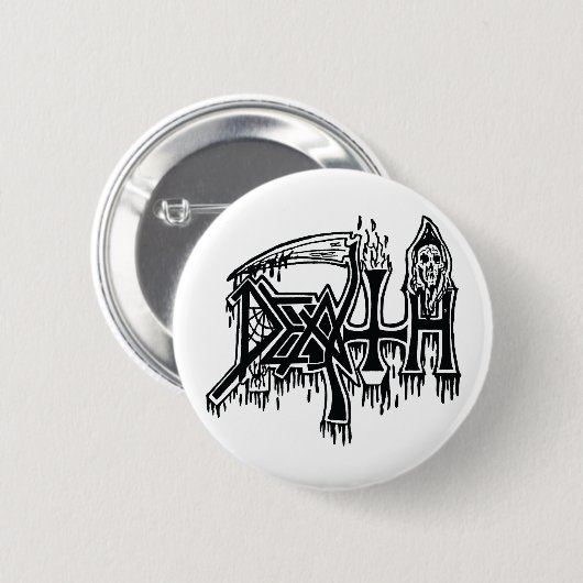 Alte Schullogoweißknopf Button (Vorne & Hinten)