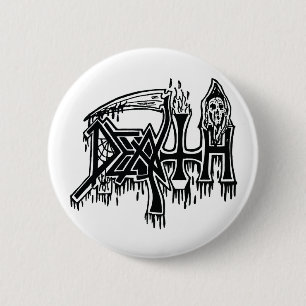 Alte Schullogoweißknopf Button