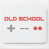 Alte Schulmausunterlagen Mousepad (Vorne)