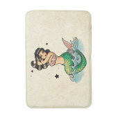 Alte Schulmeerjungfrau-Schönheit Badematte (Vorderseite Vertikal)