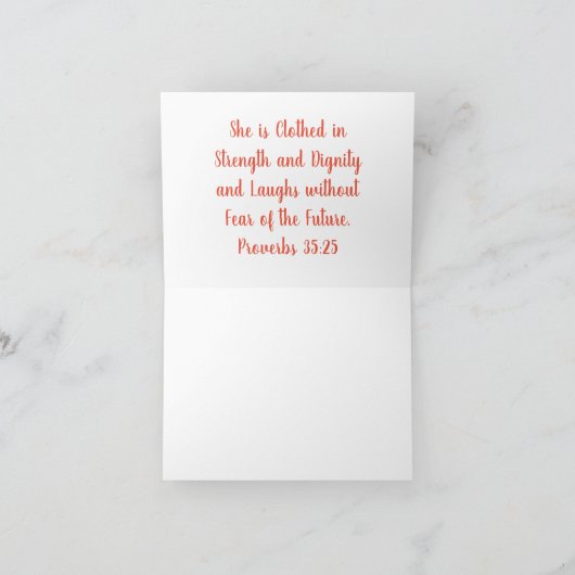 Alte Schulpapierkarten von Hags mit Nags Dankeskarte (Innenseite)