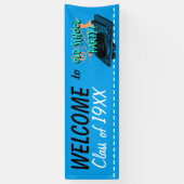 Alte SchulParty und Klassen-kundengerechte Fahne Banner (Vertikal)