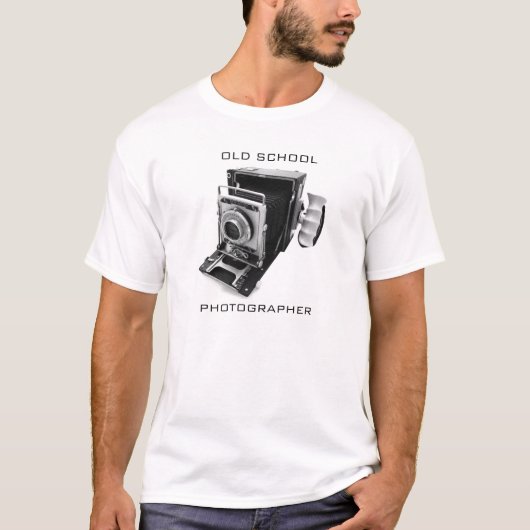 ALTE SCHULphotograph-T-SHIRT T-Shirt (Vorderseite)