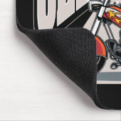 Alte Schulradfahrer Mousepad (Ecke)