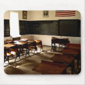 alte Schulraum-Mausunterlage Mousepad (Vorne)