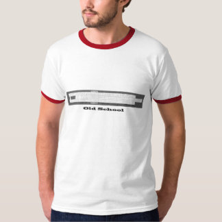 Alte Schulrechenschieber T-Shirt
